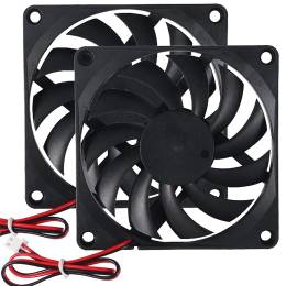 24V 8010 Fan Çift Bilyalı Rulman (80mm 10mm ) Fan KLP1 230