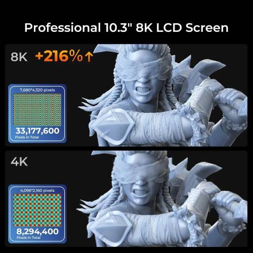 Creality HALOT MAGE PRO 8K Reçine 3D Yazıcı - 2