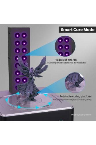 ELEGOO Mercury Plus 2'si 1 Arada Yıkama ve Kürleme Cihazı V2.0 - 2