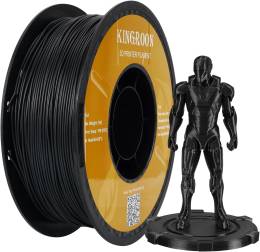 Kingroon Carbon Fiber PLA Siyah Filament - 1.75mm - 1Kg 