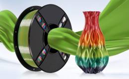 Kingroon PLA Silk Candy/ Şeker Gökkuşağı - Rainbow Yüksek Kalite Filament 