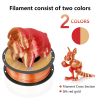 Kingroon PLA Silk Çift Renk Yüksek Kalite Filament - Thumbnail (2)