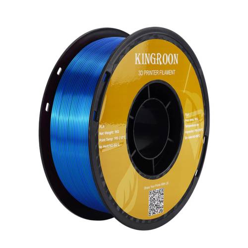 Kingroon PLA Silk üçlü renk Filament - Kırmızı Mavi Yeşil - 1.75 - 1KG - 2