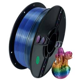 Kingroon PLA Silk Universe Gökkuşağı - Rainbow Yüksek Kalite Filament 