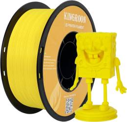 Kingroon Rapid PLA Sarı Filament - 1.75mm - 1Kg