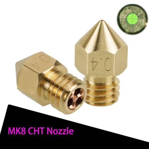 High Speed MK8 CHT Nozzle 5 Adet - 0