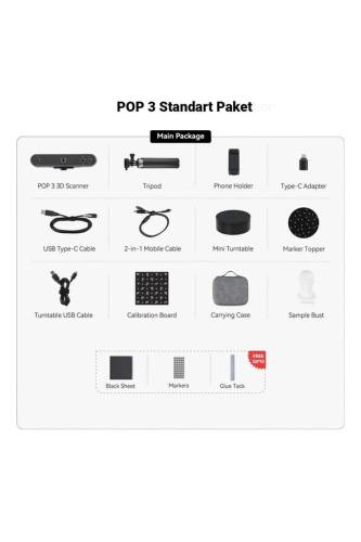 Revopoint 3D Scanner POP 3 Standard Edition - 1